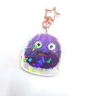 Hologram charms clear acrylic custom printing transparent keychain make your own acrylic keychain