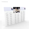 Commercial wall mounted metal slat wall sports shoe display shelf stand