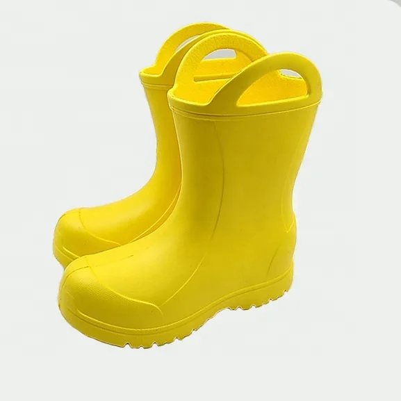 Light weight durable yellow cheap eva rain boots for kids and toddler, Yellow, navy, pink
Light weight durable yellow cheap eva rain boots for kids and toddler, Yellow, navy, pink