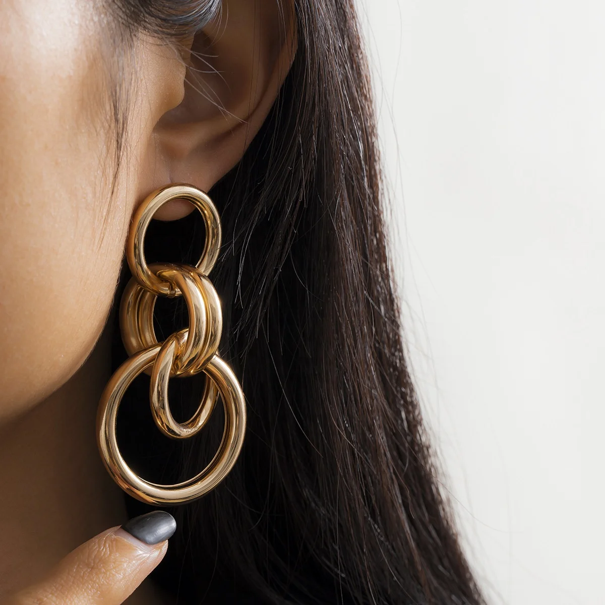 Fashion Metal Women Drop Earrings Geometric Hollow Dangle Earrings for Girls Punk Round Earrings Jewelry, Picture shows
Fashion Metal Women Drop Earrings Geometric Hollow Dangle Earrings for Girls Punk Round Earrings Jewelry, Picture shows