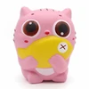 PU foam relieve stress plastic mini other toy small cat silicone soft scented plush squishy toy for kids