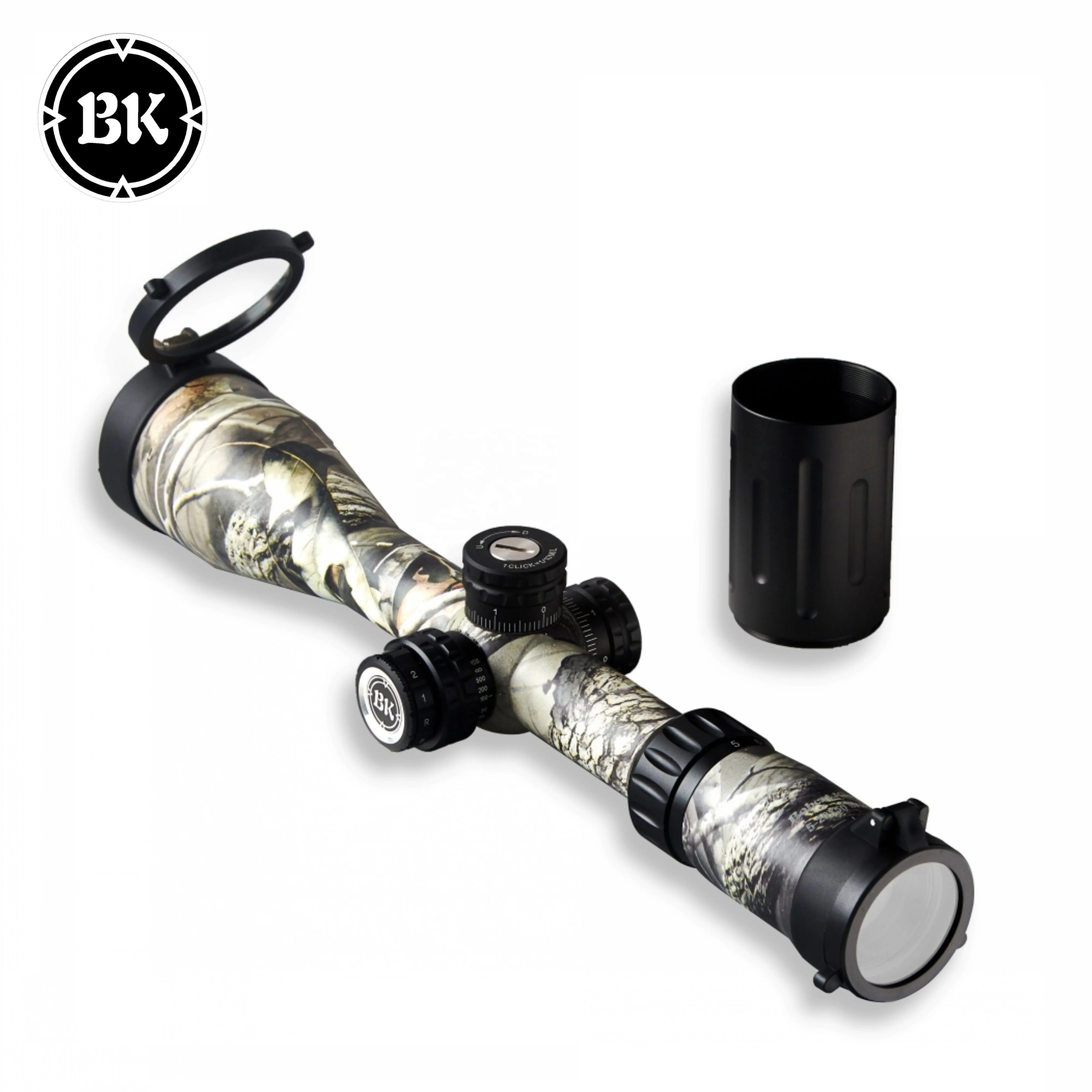 

Bobcat King 5-20X50 SFIR Riflescope Airsoft Hunting Rifle Scope Traffic Light Illumination Sniper Tactical Optical Sight, Camouflage color