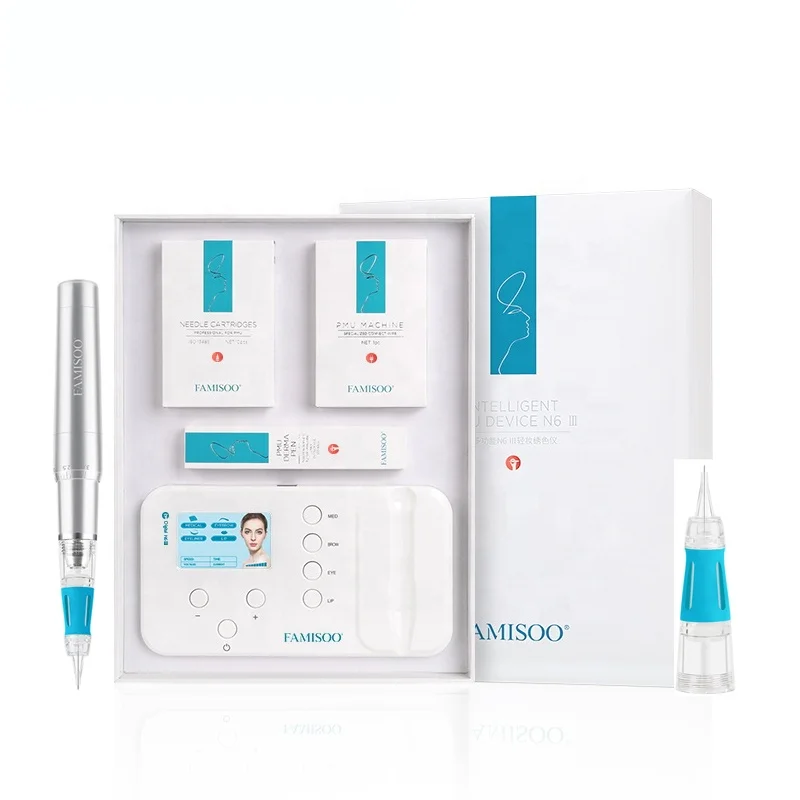 Famisoo N6III Pmu Supplies Microblading Tattoo Equipment Machine set for Hairstroke brows
Famisoo N6III Pmu Supplies Microblading Tattoo Equipment Machine set for Hairstroke brows