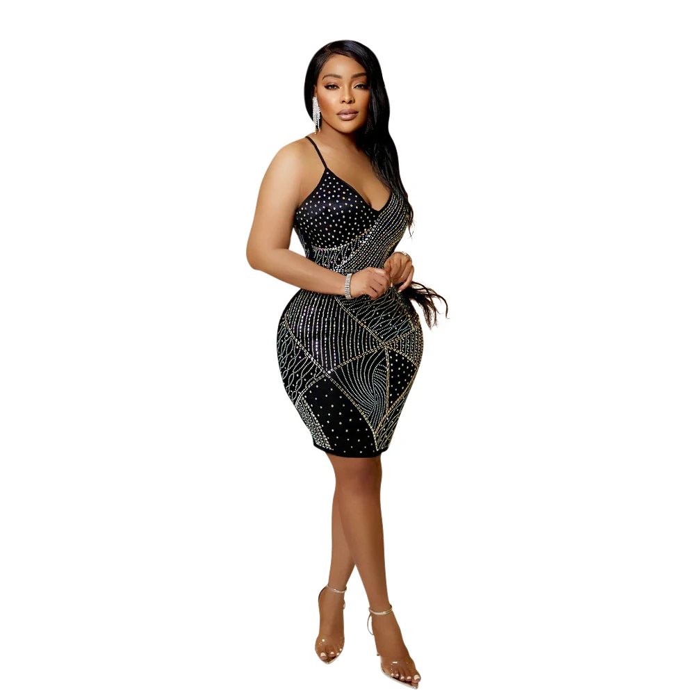 Fashion Hot Sexy Party Mesh Spliced Beaded Bodycon Slim Backless Sling Women Dress Rhinestones Evening Dresses, Customized color
Fashion Hot Sexy Party Mesh Spliced Beaded Bodycon Slim Backless Sling Women Dress Rhinestones Evening Dresses, Customized color