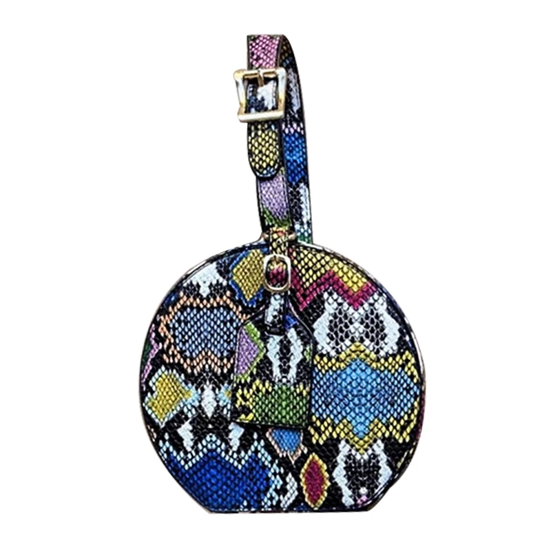 2022 Custom Logo Hot Selling Fashion Girls Handbags Printed Snake Pattern Round Zipper Buckle Women Shoulder Bag Handbag
2022 Custom Logo Hot Selling Fashion Girls Handbags Printed Snake Pattern Round Zipper Buckle Women Shoulder Bag Handbag