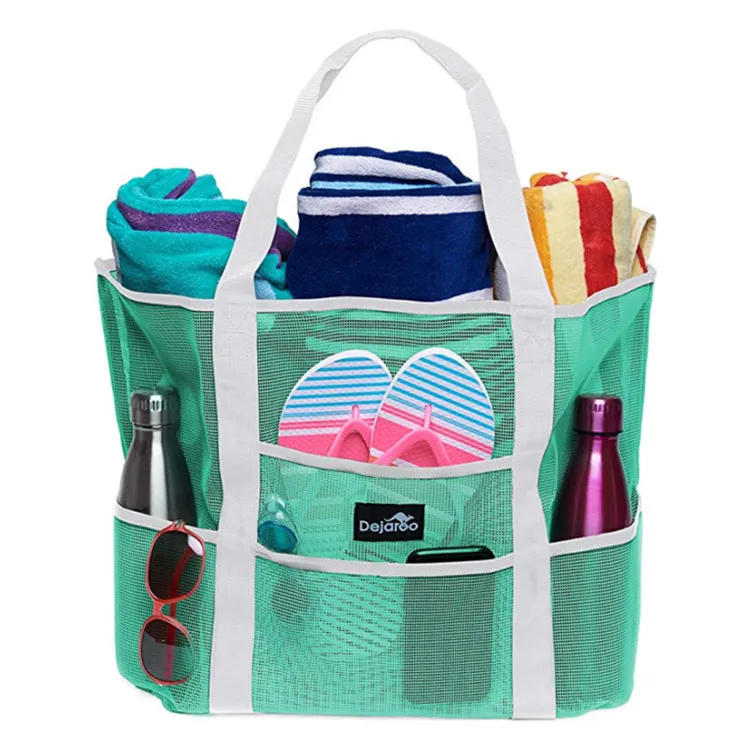 Amazon hotsale Mesh Beach Bag Toy Tote Bag Large Lightweight folding Portable Shoulder Handbag Beach Storage Bag, Customized color
Amazon hotsale Mesh Beach Bag Toy Tote Bag Large Lightweight folding Portable Shoulder Handbag Beach Storage Bag, Customized color