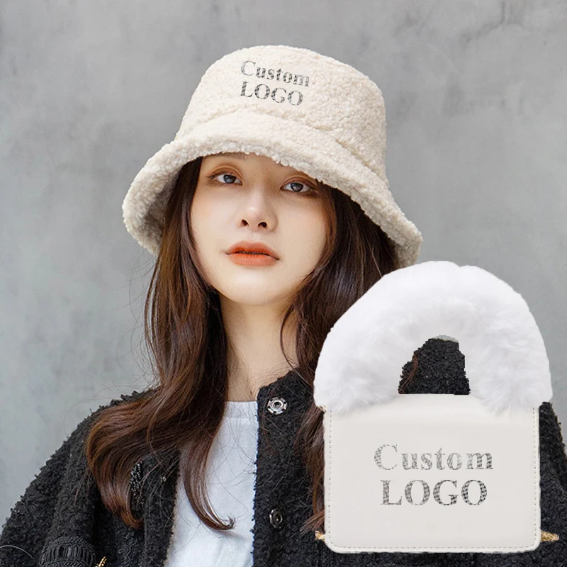 Hot selling custom n New y brand personalize fashion luxury women hand bag fur purse hats set and fur hat bag set bucket hat bag, Custom color black red pink white blue
Hot selling custom n New y brand personalize fashion luxury women hand bag fur purse hats set and fur hat bag set bucket hat bag, Custom color black red pink white blue