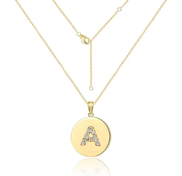 Personalized Gold Plated Initial Tiny pendant Necklace Stainless Steel Letter A Necklace
Personalized Gold Plated Initial Tiny pendant Necklace Stainless Steel Letter A Necklace