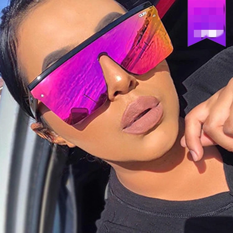 B10285 Fashion Sunglasses Sunglasses 2021 new women's Retro Sunglasses oversized square women men shield glasses, Pink,black,white,blue
B10285 Fashion Sunglasses Sunglasses 2021 new women's Retro Sunglasses oversized square women men shield glasses, Pink,black,white,blue