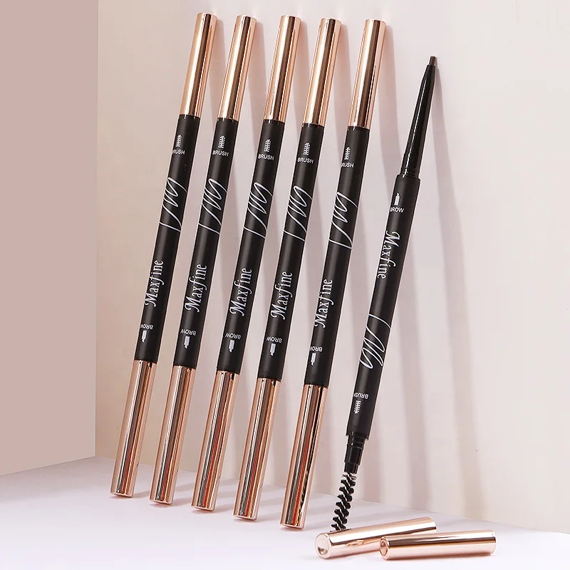 2020 hot sale private label makeup double-head automatic slim waterproof brush eyebrow pencil
2020 hot sale private label makeup double-head automatic slim waterproof brush eyebrow pencil