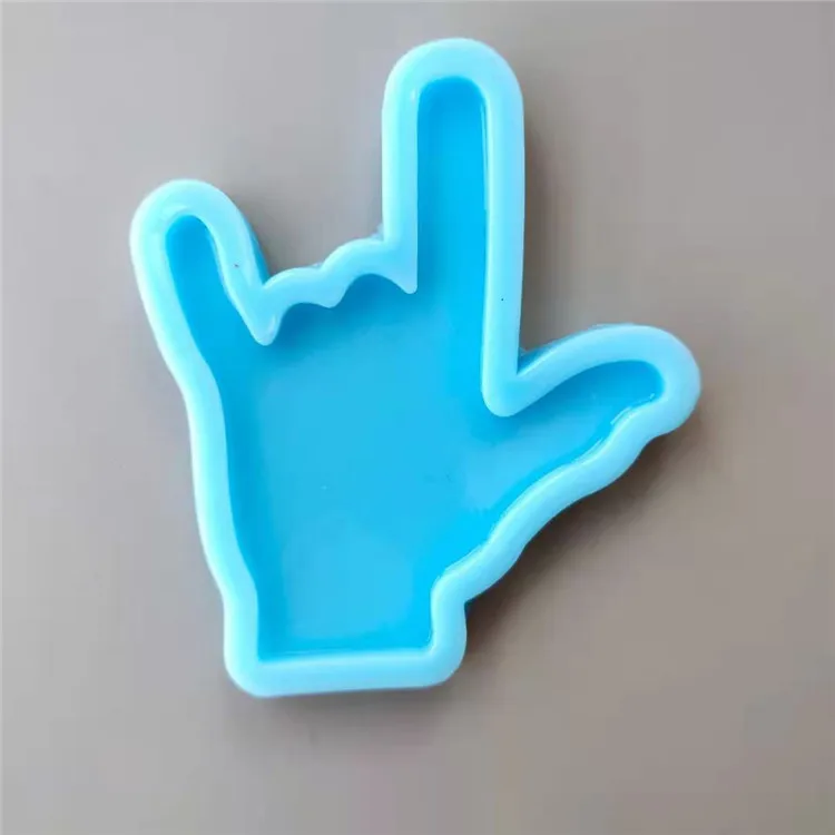 Y3211 Shiny rock hand silicone keychain molds, Pink
Y3211 Shiny rock hand silicone keychain molds, Pink