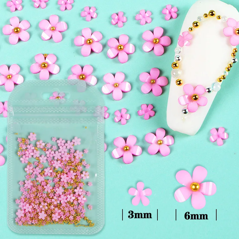 New Arrival White Acrylic Flower Rhinestone Nail Art Decoration Gold Silver Bead Mini Resin Accessories 3D Nail Charms
New Arrival White Acrylic Flower Rhinestone Nail Art Decoration Gold Silver Bead Mini Resin Accessories 3D Nail Charms