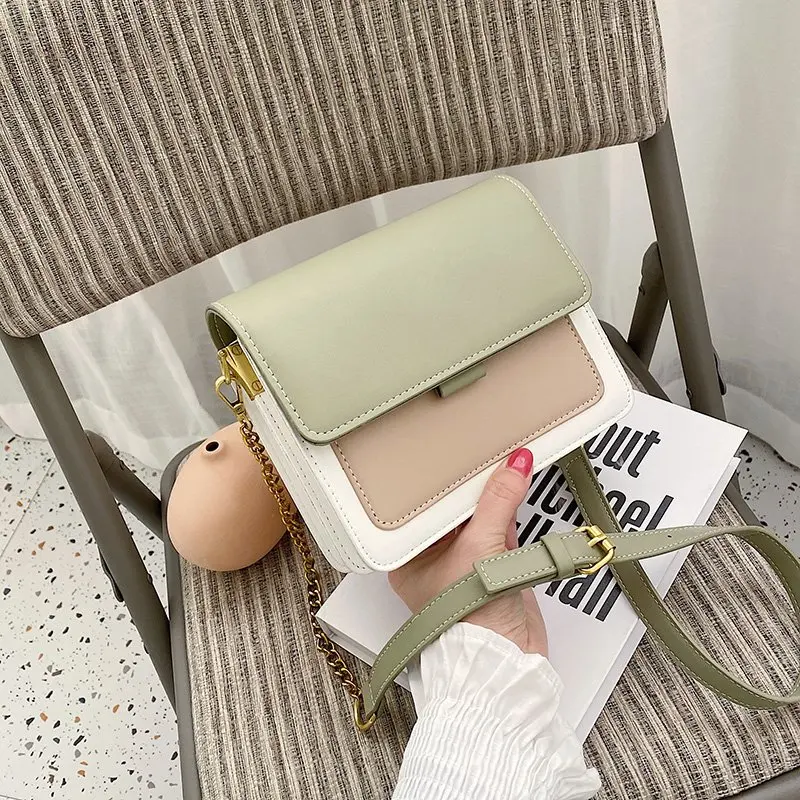 Contrast color Leather Crossbody Bags For Women 2021 Travel Handbag Fashion Simple Shoulder Simple Bag Ladies Cross Body Bag, Black,red,brown and customzied
Contrast color Leather Crossbody Bags For Women 2021 Travel Handbag Fashion Simple Shoulder Simple Bag Ladies Cross Body Bag, Black,red,brown and customzied