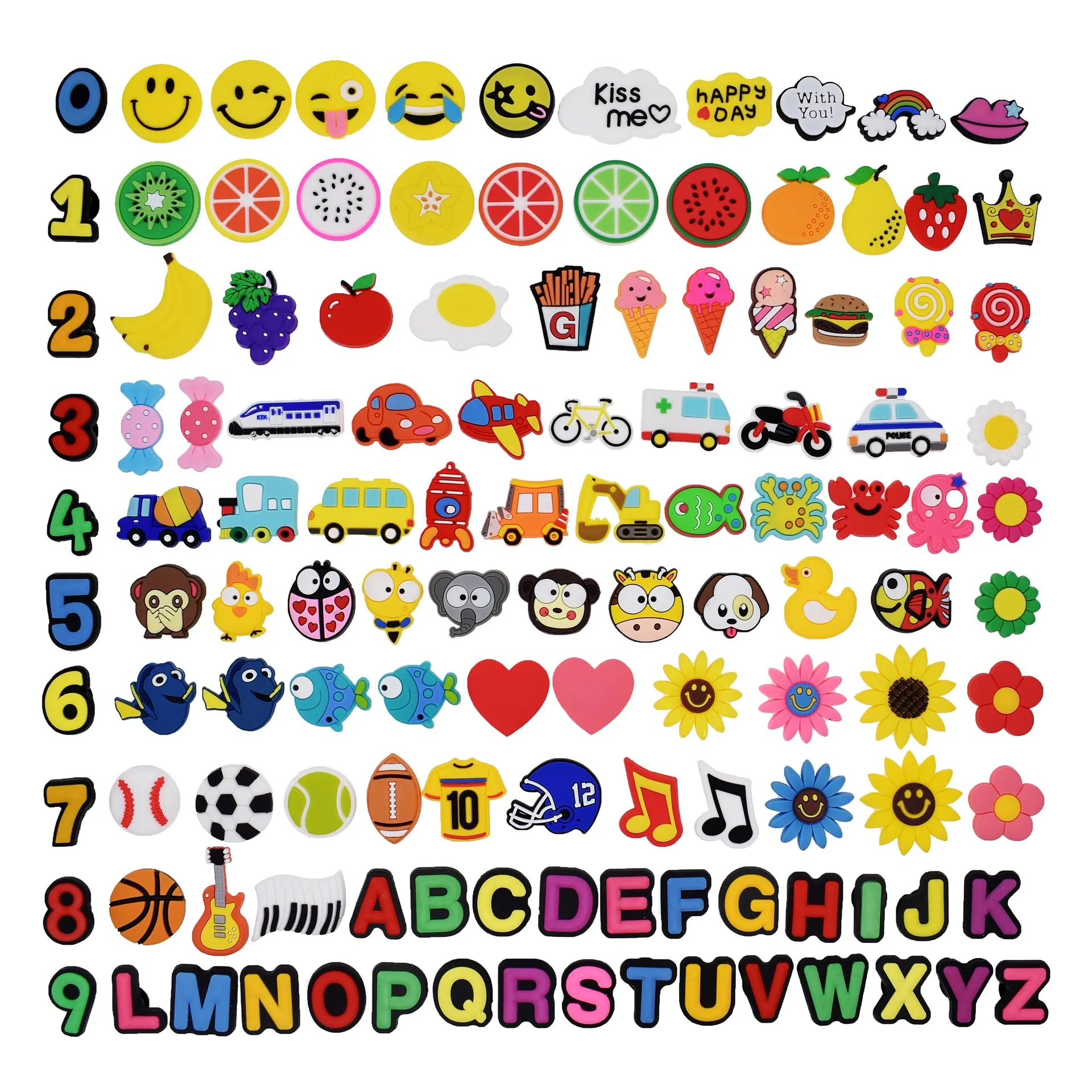 Wholesale PVC clock charms Custom designer sandals charms and bracelet gifts for kids, As picture
Wholesale PVC clock charms Custom designer sandals charms and bracelet gifts for kids, As picture