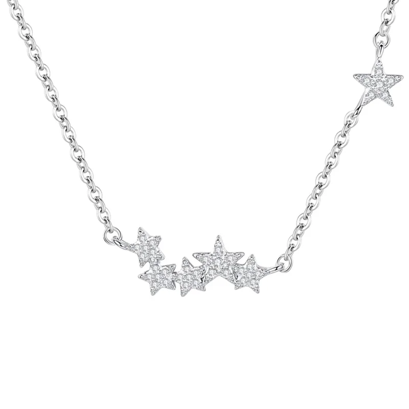 JUHU Korean Version Of 925 Sterling Silver Star Necklace Simple Accessories Female Clavicle Jewelry Fashion Pendant Wholesale
JUHU Korean Version Of 925 Sterling Silver Star Necklace Simple Accessories Female Clavicle Jewelry Fashion Pendant Wholesale