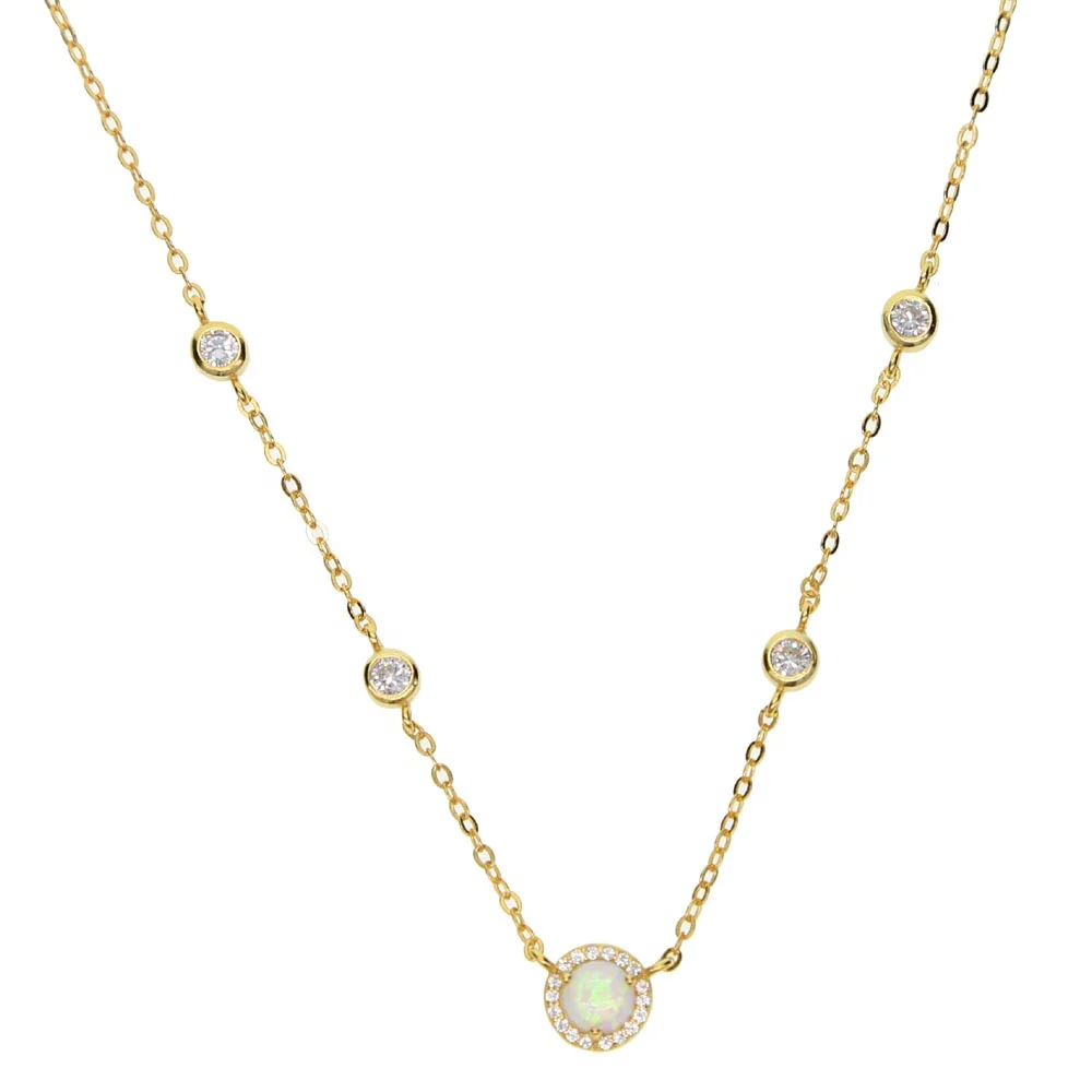 2020 factory stock drop shipping wholesale fashion design 925 sterling silver stunning chain opal cz necklace
2020 factory stock drop shipping wholesale fashion design 925 sterling silver stunning chain opal cz necklace