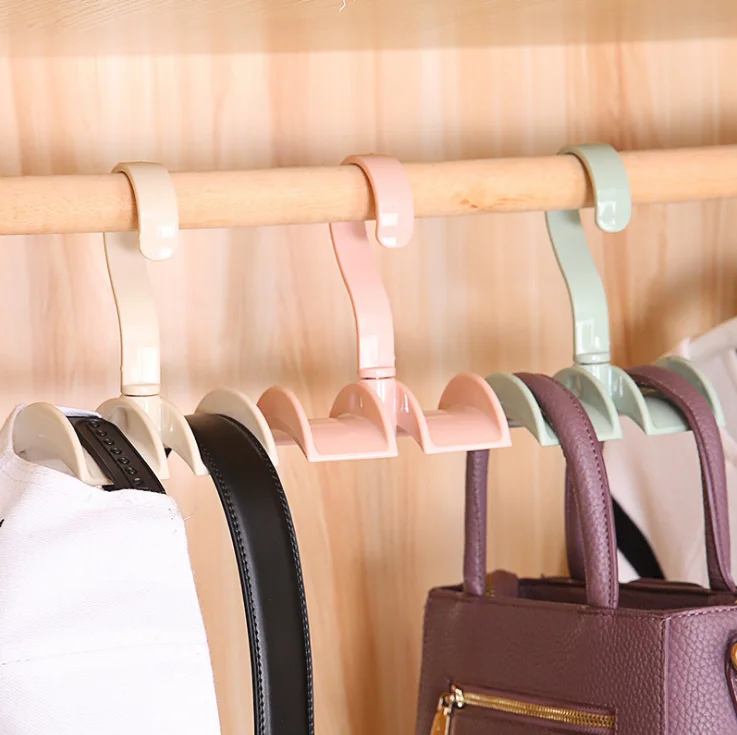 Creative Bag Storage Rack Wardrobe Scarf Scarf Hanging Rack, Swivel Bag Hanger Hook, Pink,blue,green,beige
Creative Bag Storage Rack Wardrobe Scarf Scarf Hanging Rack, Swivel Bag Hanger Hook, Pink,blue,green,beige
