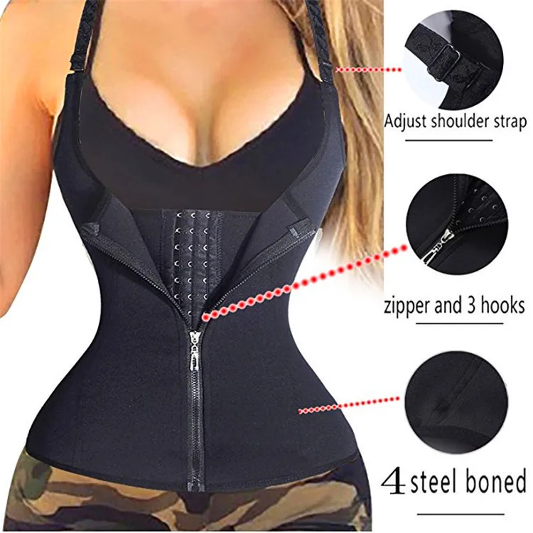 VG Wholesale custom Waist Trainer Corset for Weight Loss Tummy Control Sport Workout Body Shaper Black
VG Wholesale custom Waist Trainer Corset for Weight Loss Tummy Control Sport Workout Body Shaper Black