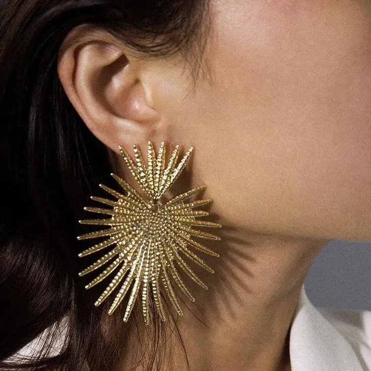 Fashion Geometric metal Irregular metal Drop Earrings for Women Personality Exaggerated Party Earrings
Fashion Geometric metal Irregular metal Drop Earrings for Women Personality Exaggerated Party Earrings