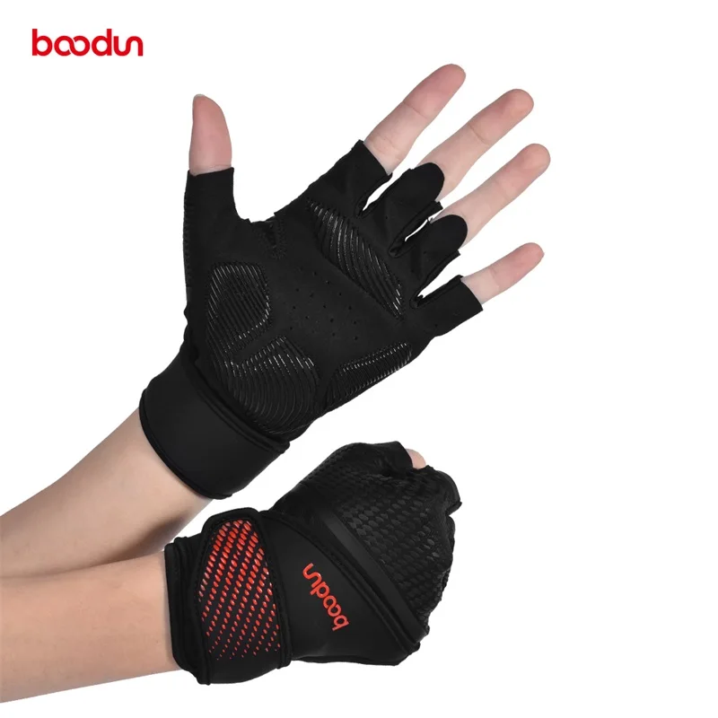 BUNDON custom PU leather gym workout slip proof gym gloves weight lifting for training, Red white
BUNDON custom PU leather gym workout slip proof gym gloves weight lifting for training, Red white