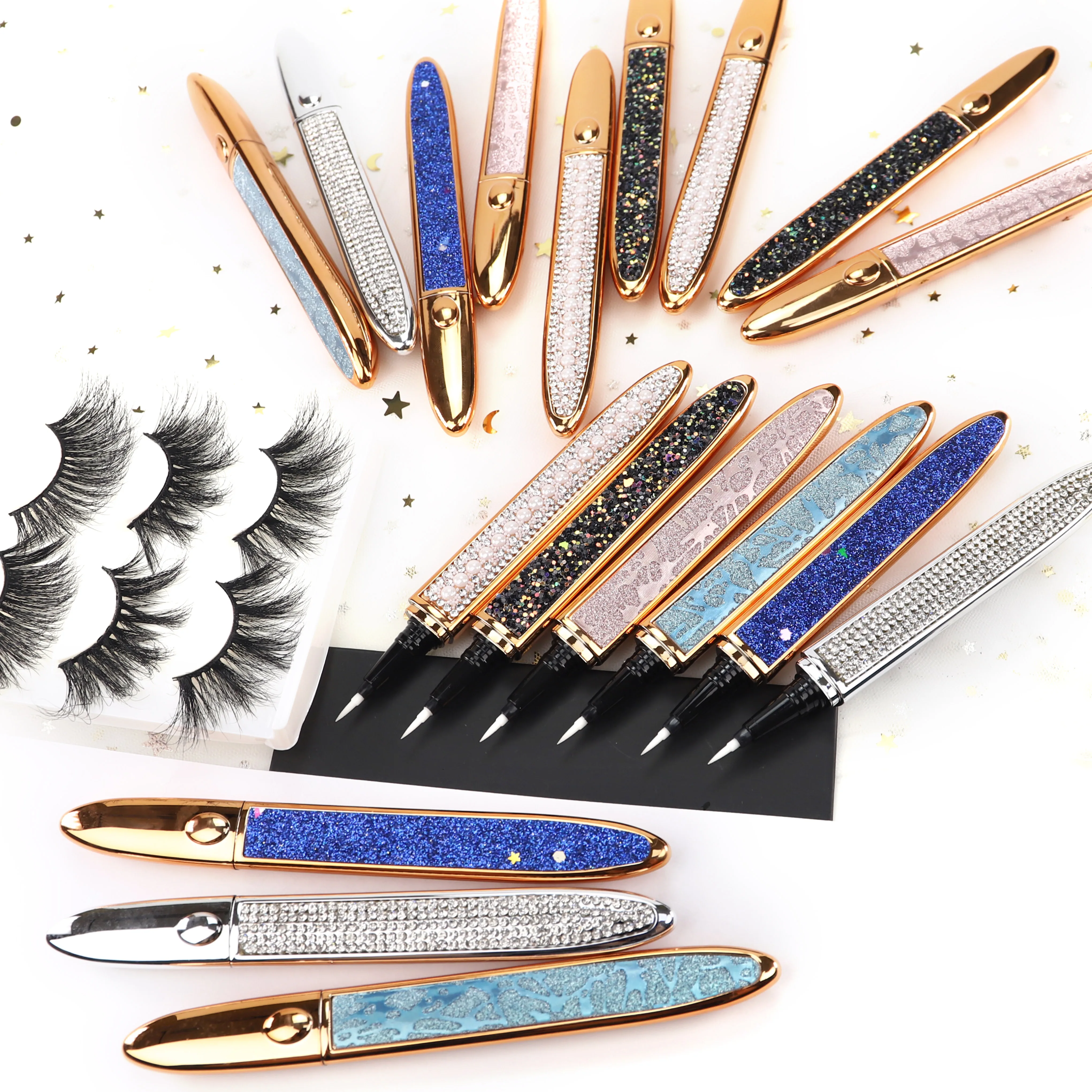Best sell adhesive eyelashes glue pencil glitter diamond private label invisable eyelash glue with eyelashes, Black/ brown/ clear/ colorful
Best sell adhesive eyelashes glue pencil glitter diamond private label invisable eyelash glue with eyelashes, Black/ brown/ clear/ colorful