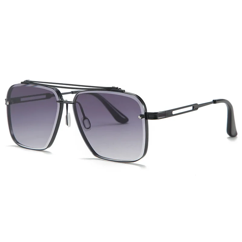 New metal frame oversized rectangle sun glasses luxury design unisex big shades custom logo fashion sunglasses
New metal frame oversized rectangle sun glasses luxury design unisex big shades custom logo fashion sunglasses