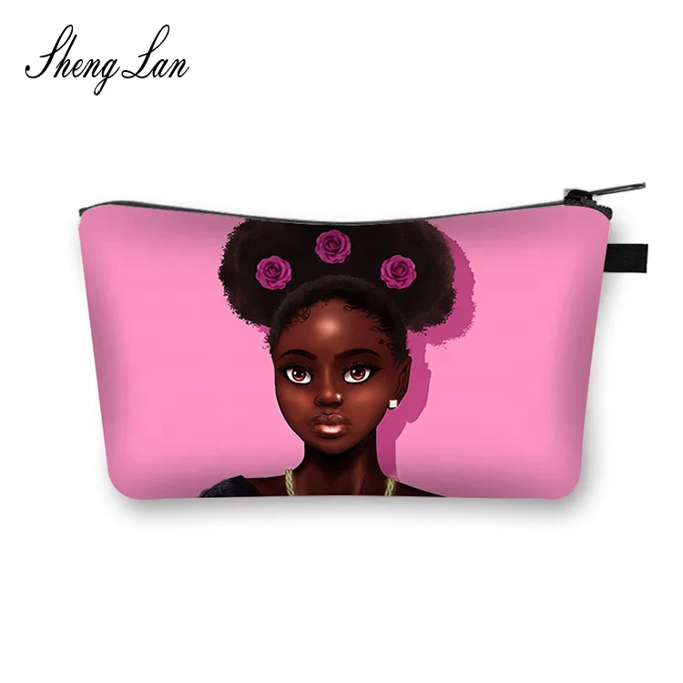 Shenglan Black Girls Magic African Cosmetic Cases for Women Makeup Bags Travel Organizer Make Up Customize Your Design
Shenglan Black Girls Magic African Cosmetic Cases for Women Makeup Bags Travel Organizer Make Up Customize Your Design