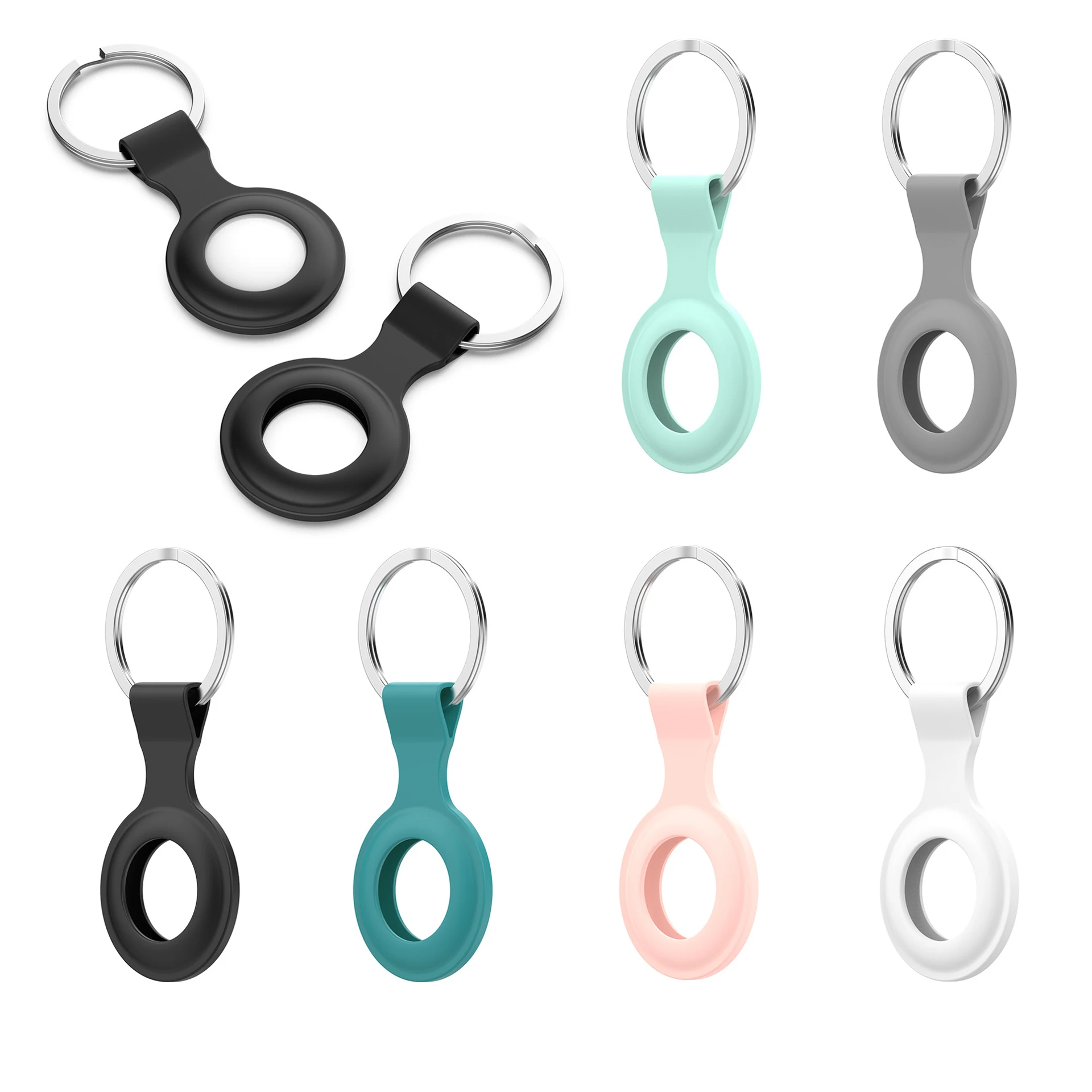 Silicone Protective Cover Airtag Holder Dog Collar Keychain GPS Tracker Case For Apple Airtags, Six colors
Silicone Protective Cover Airtag Holder Dog Collar Keychain GPS Tracker Case For Apple Airtags, Six colors