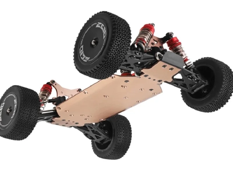 New Arrival 4Wd Alloy 60Km/H High Speed Rc Buggy Electric Car Metal Car 1:14 Wltoys Upgrade Metal l 144001 (5)