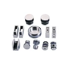 WSD-S3 Frameless Roller glass door shower room slide door fitting