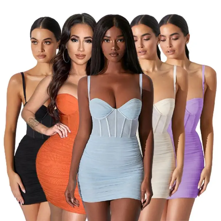 ONLY New Arrival Summer Dress Solid Color Corset Wrap Top Suspender 2021 Women Clothing Stylish Sexy Dress
ONLY New Arrival Summer Dress Solid Color Corset Wrap Top Suspender 2021 Women Clothing Stylish Sexy Dress