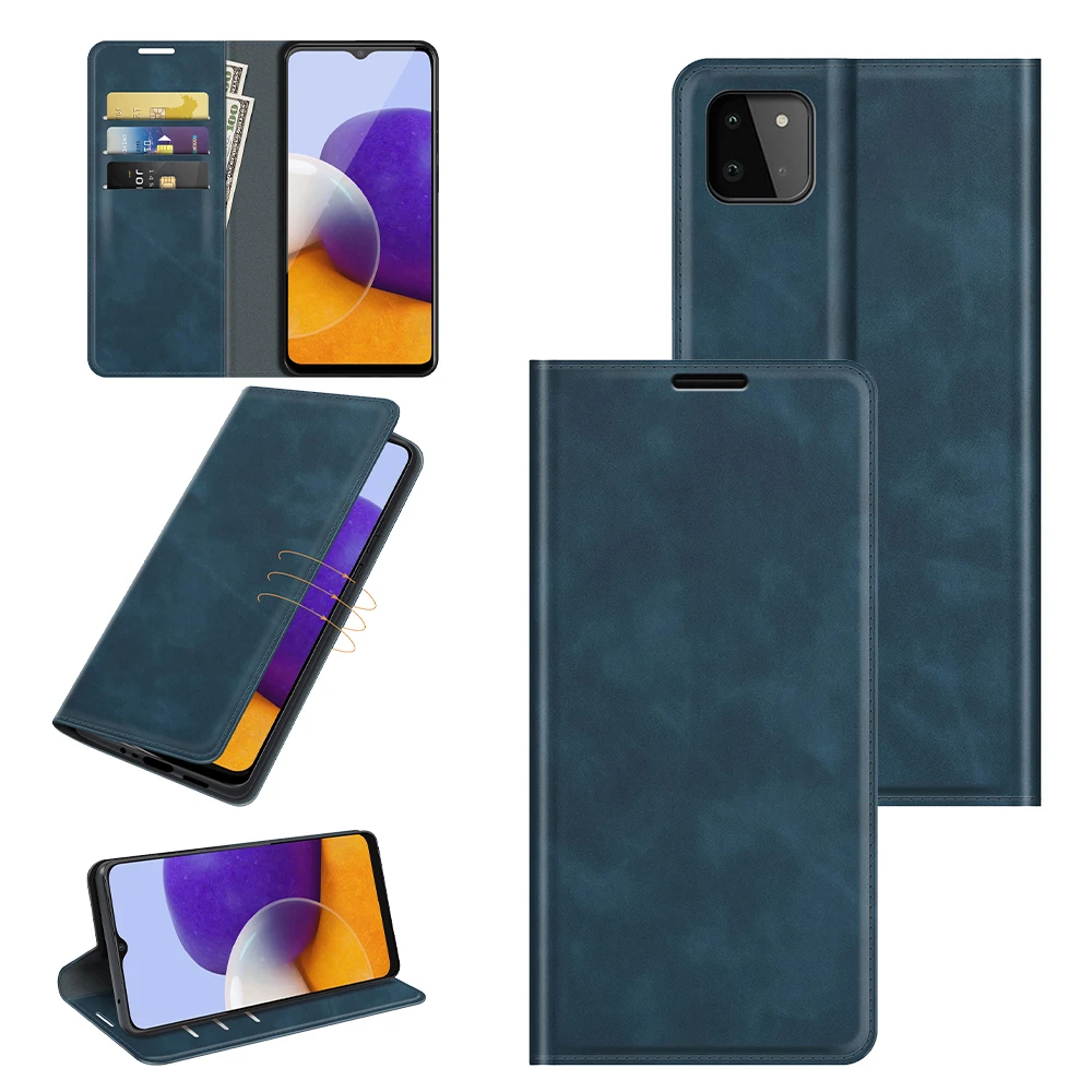 Silky Feeling Leather Magnetic Suck Wallet Flip Phone Case Cover For Samsung A22 Quantum 2, Multi-color, can be customized
Silky Feeling Leather Magnetic Suck Wallet Flip Phone Case Cover For Samsung A22 Quantum 2, Multi-color, can be customized