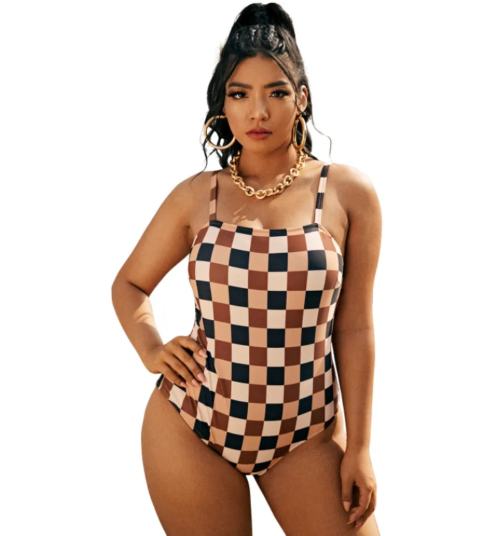 Customized Checkered One-Piece Women plus size Swimwear bikini sexy beachwear sale, Accept customized
Customized Checkered One-Piece Women plus size Swimwear bikini sexy beachwear sale, Accept customized