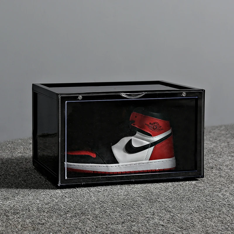 stackable organizer storage container pp drop front box plastic clear shoe box transparent
stackable organizer storage container pp drop front box plastic clear shoe box transparent
