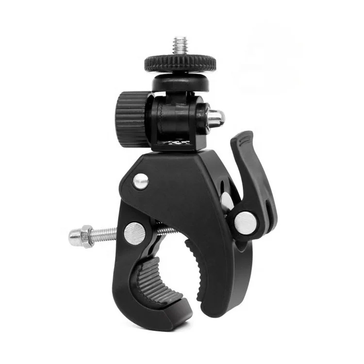Super Clamp with 1/4- 20 Threaded Head for Tripod LCD Monitor DSLR Cameras DV Flash Light Magic Arms Handlebar Clamp Mount, Black
Super Clamp with 1/4- 20 Threaded Head for Tripod LCD Monitor DSLR Cameras DV Flash Light Magic Arms Handlebar Clamp Mount, Black