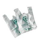 Online shop hot selling plastic garbage bag plastic bag printer clothes packaging plastic bags
