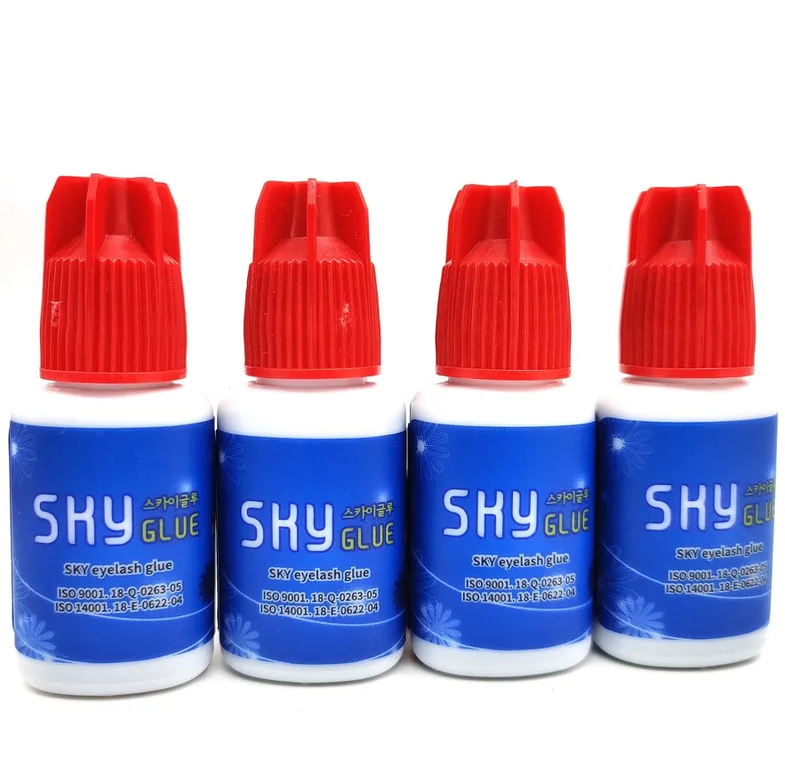 Korea sky S+ glue with fast drying time Grafted eyelashes strong glue for eyelash extension waterproof black glue
Korea sky S+ glue with fast drying time Grafted eyelashes strong glue for eyelash extension waterproof black glue