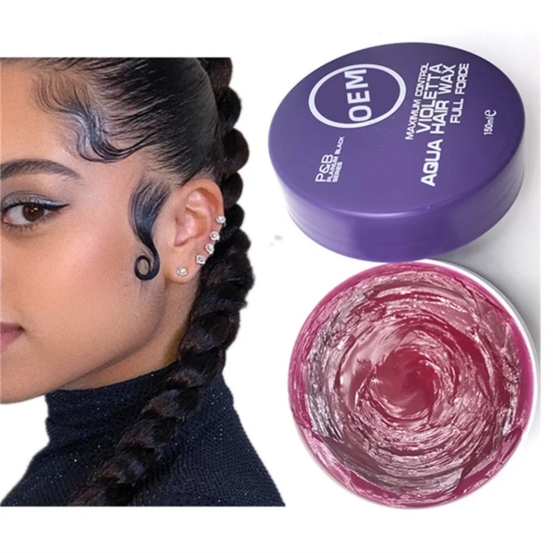 oem professional hair styling care products men edge control pomade private label hair color wax temporary wholesale
oem professional hair styling care products men edge control pomade private label hair color wax temporary wholesale