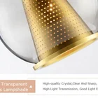 Handmade turkish mosaic glass 12 lights led chandelier geometric orange models pendant lamp
