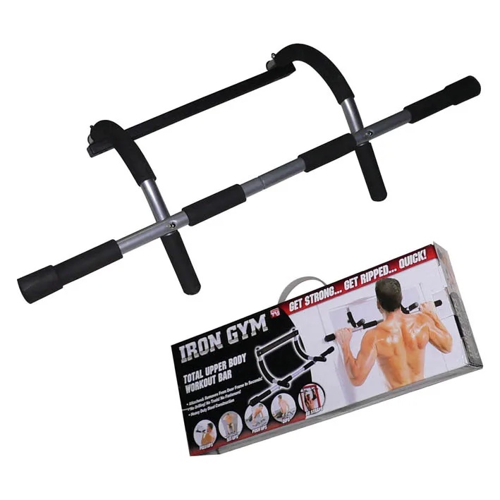 Indoor Fitness Door Wall Frame Pull Up Bar For Home Workout Fitness Equipments, Silver and black
Indoor Fitness Door Wall Frame Pull Up Bar For Home Workout Fitness Equipments, Silver and black