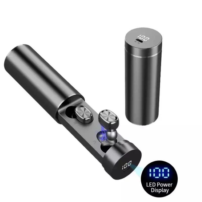 OEM BTH241 auricularess parlant BT wireless TWS headset headphone earbuds earphone with power bank microphone
OEM BTH241 auricularess parlant BT wireless TWS headset headphone earbuds earphone with power bank microphone