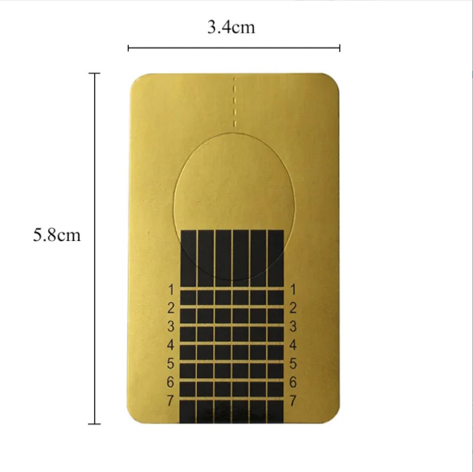 Factory directly private label square type dual 100pcs nail paper forms, Like the sample
Factory directly private label square type dual 100pcs nail paper forms, Like the sample