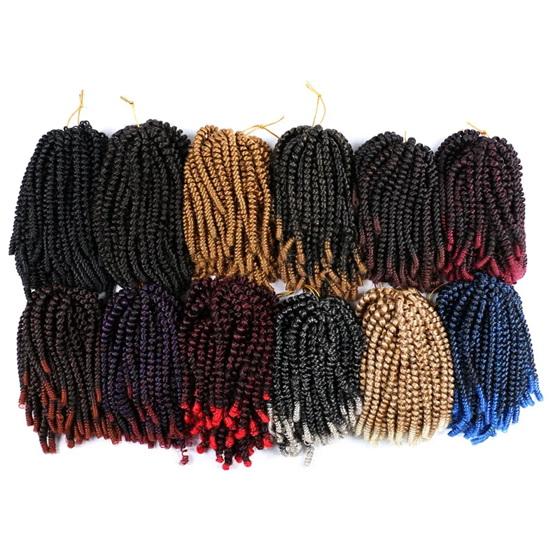 Factory Wholesale 8 inch Afro Hair Nubian Kinky Nubian Twist Braid Hair Synthetic Spring Twist Crochet Braid Hair, As picture
Factory Wholesale 8 inch Afro Hair Nubian Kinky Nubian Twist Braid Hair Synthetic Spring Twist Crochet Braid Hair, As picture
