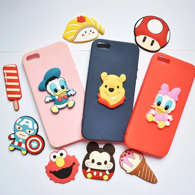 2020 cheapest price customized character pvc silicone Cartoon design mobile cell phone holders DIY Accessories, As picture
2020 cheapest price customized character pvc silicone Cartoon design mobile cell phone holders DIY Accessories, As picture