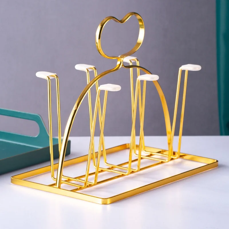 Luxury Metal Mug Coffee Cup Holder 6PCS Tea Cups Holder Tray Living Room Storage Rack Glass Holder Decoration Organizer
Luxury Metal Mug Coffee Cup Holder 6PCS Tea Cups Holder Tray Living Room Storage Rack Glass Holder Decoration Organizer