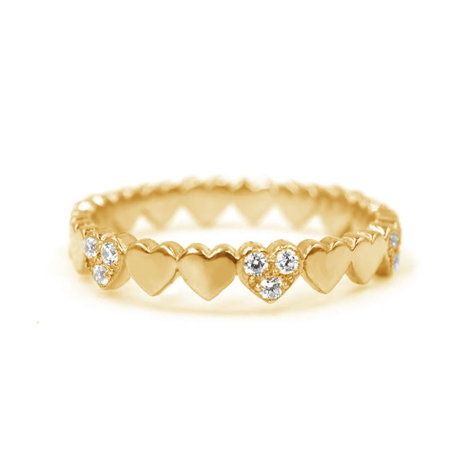 14k gold plated jewelry wholesale engagement ring trendy 925 sterling silver eternal love heart ring
14k gold plated jewelry wholesale engagement ring trendy 925 sterling silver eternal love heart ring