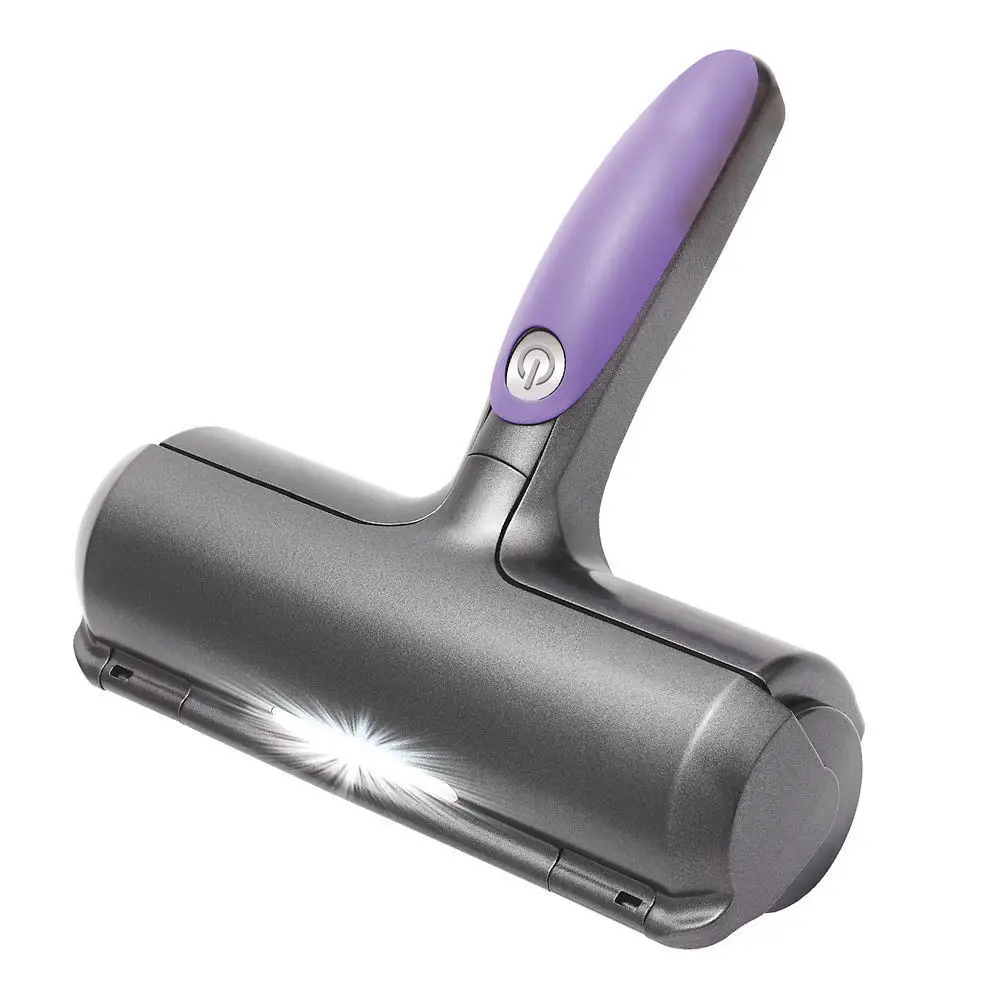 Factory Reusable Dog Hair Roller Furniture Bed Cat Self-Cleaning LED Fur Pet Dog Hair Remover Brush, Purple
Factory Reusable Dog Hair Roller Furniture Bed Cat Self-Cleaning LED Fur Pet Dog Hair Remover Brush, Purple