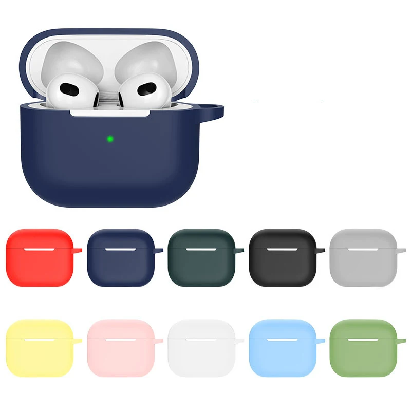 Latest Shockproof Rubber Smart Watch Headphones Wireless Earphone Accessories For Airpods 3 Case Cover Silicone, Many colors are available
Latest Shockproof Rubber Smart Watch Headphones Wireless Earphone Accessories For Airpods 3 Case Cover Silicone, Many colors are available