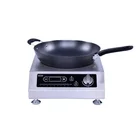 Kitchen Appliances 3500W Personalized Commercial Single Burner, Concave Induction Wok Cooker