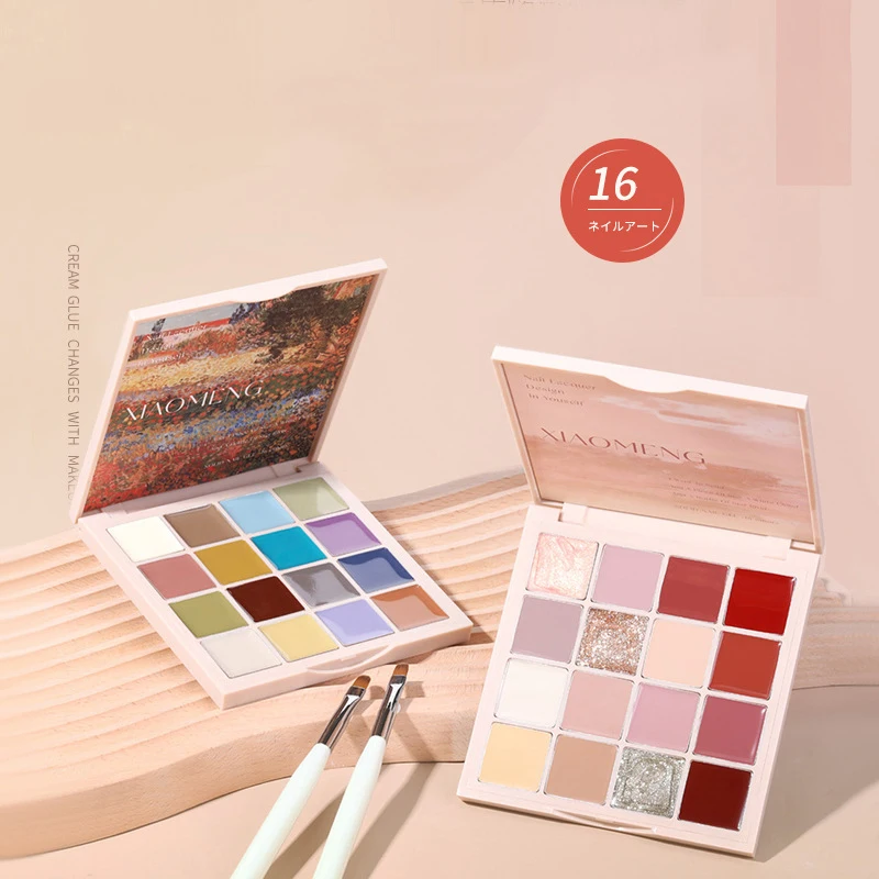 Wholesale Supplies Nail Art 16 Color Combination Pallettes Mud Solid Cream Pudding UV Glitter Gel Nail Polish, 16 colors
Wholesale Supplies Nail Art 16 Color Combination Pallettes Mud Solid Cream Pudding UV Glitter Gel Nail Polish, 16 colors